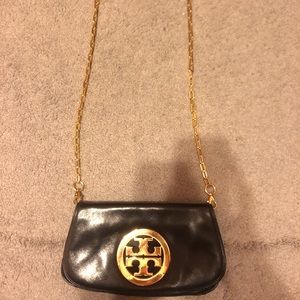 Tory Burch Black Leather Crossbody